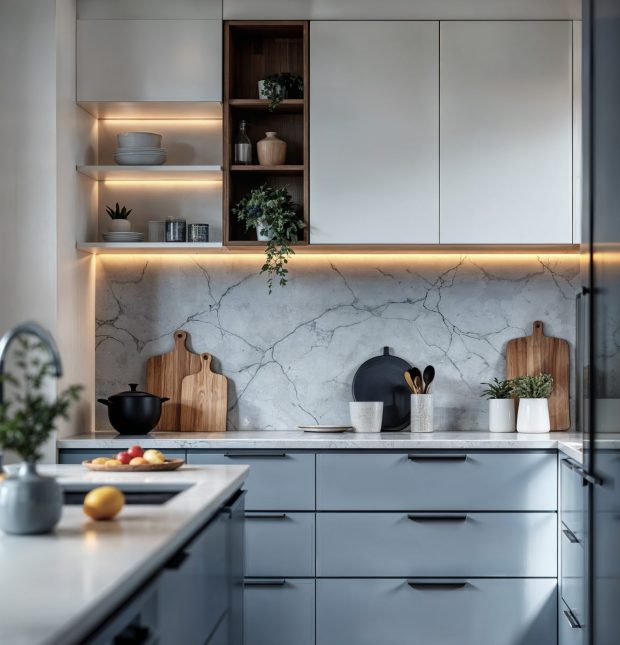 modern-kitchen-interior-with-blue-cabinets